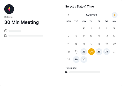 book a demo calander